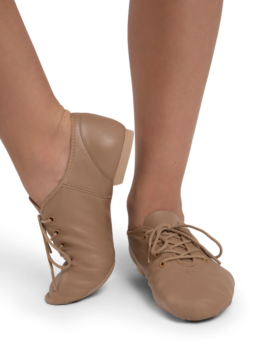 Children's Lace-up Jazz Shoe for Rising Dancers - Capezio Recommended