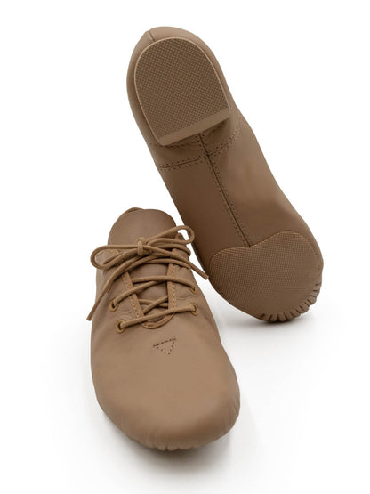 Children's Lace-up Jazz Shoe for Rising Dancers - Capezio Recommended