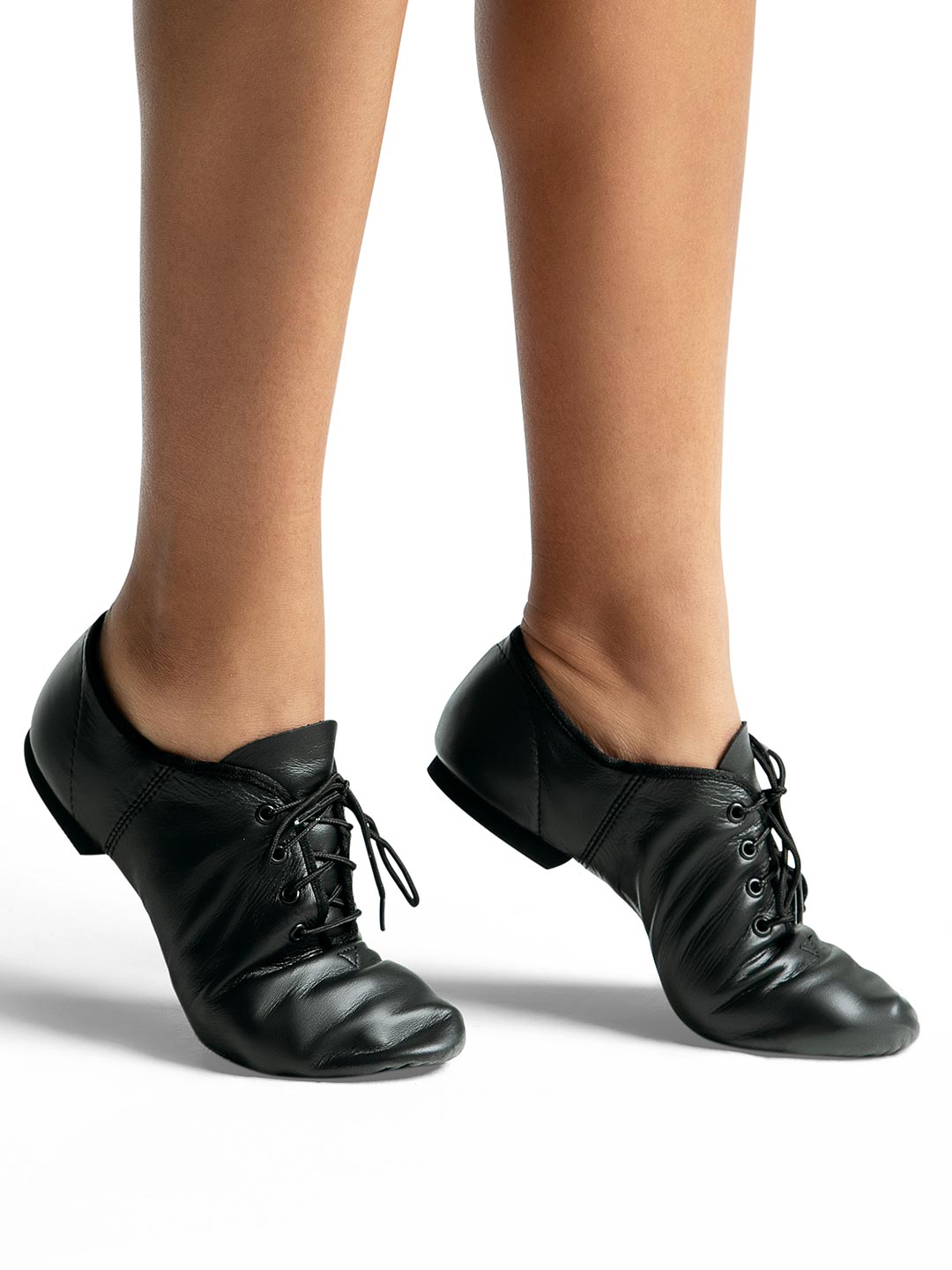 Children's Lace-up Jazz Shoe for Rising Dancers - Capezio Recommended