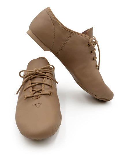 Children's Lace-up Jazz Shoe for Rising Dancers - Capezio Recommended