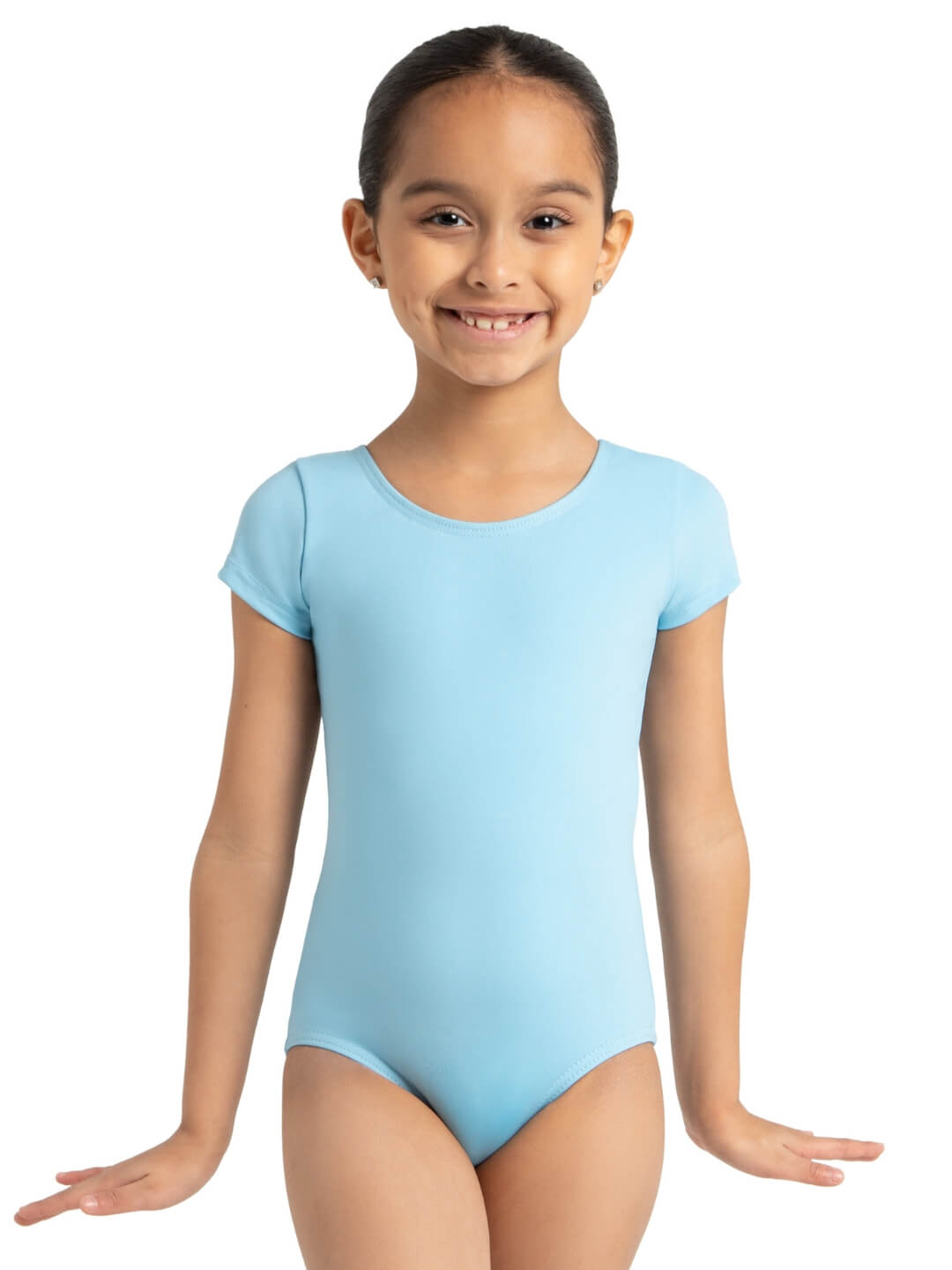 Children's Best-Seller Short Sleeve Leotard - Capezio Signature