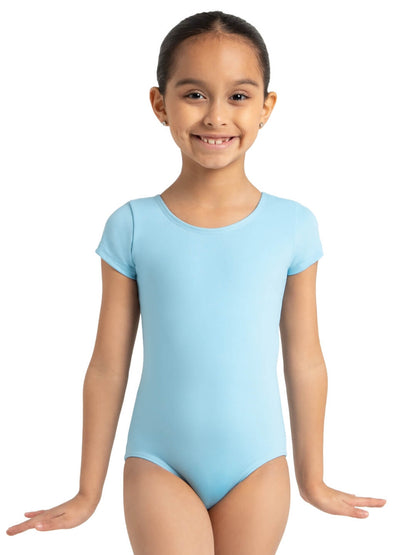 Children's Best-Seller Short Sleeve Leotard - Capezio Signature