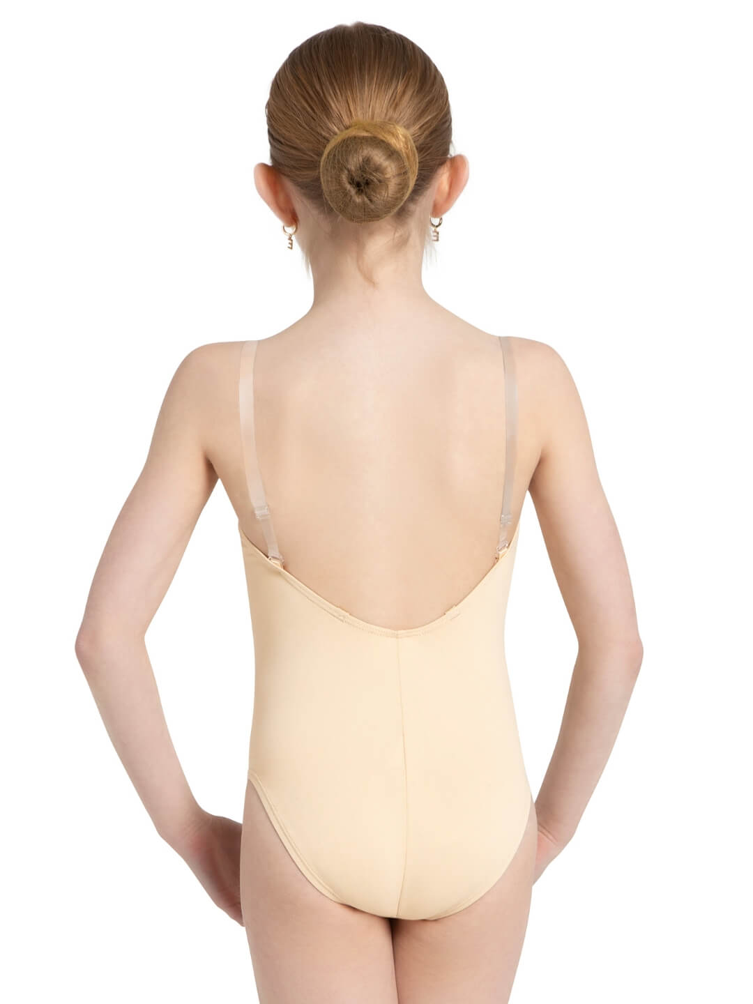 Children's Camisole Leotard with Clear Transition Straps - Capezio Everyday
