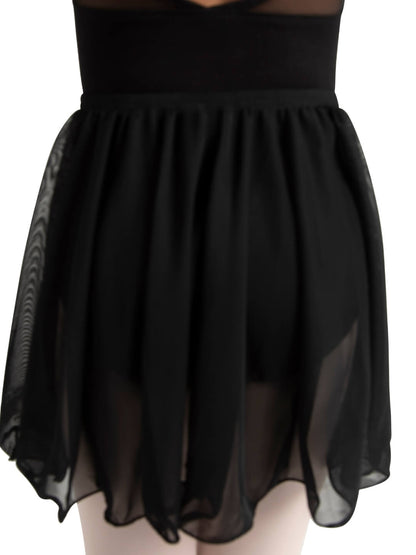 Children's Pull On Circular Skirt with Bow Trim - Capezio Essential