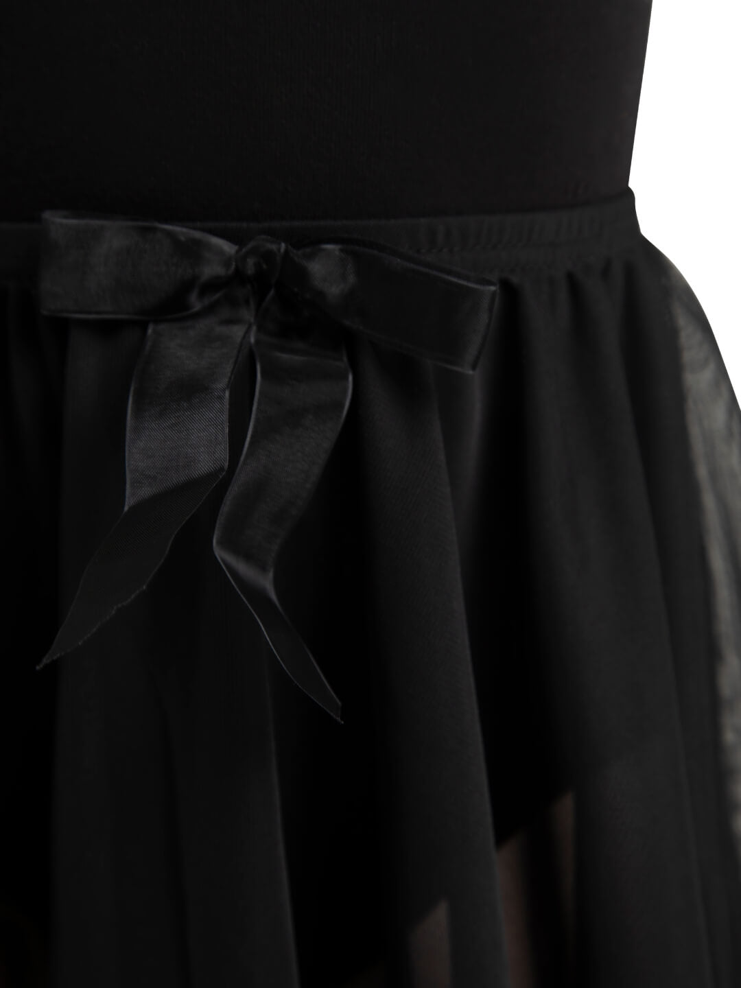 Children's Pull On Circular Skirt with Bow Trim - Capezio Essential