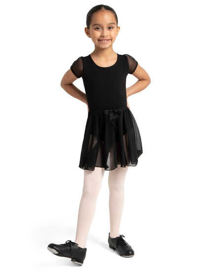 Children's Pull On Circular Skirt with Bow Trim - Capezio Essential
