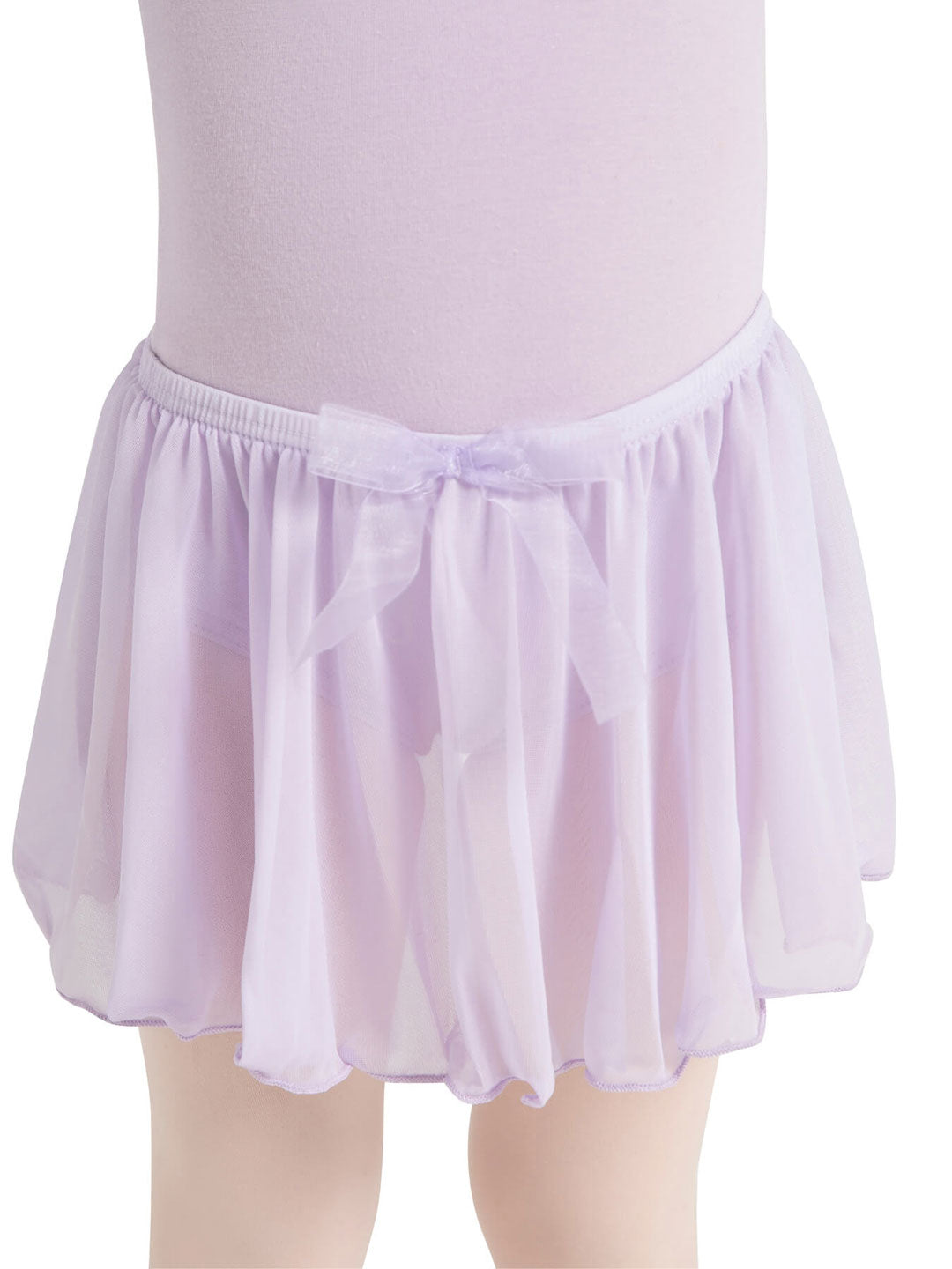 Children's Pull On Circular Skirt with Bow Trim - Capezio Essential