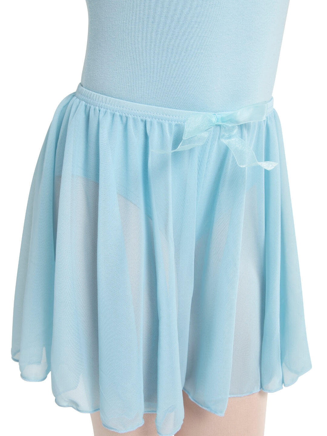 Children's Pull On Circular Skirt with Bow Trim - Capezio Essential