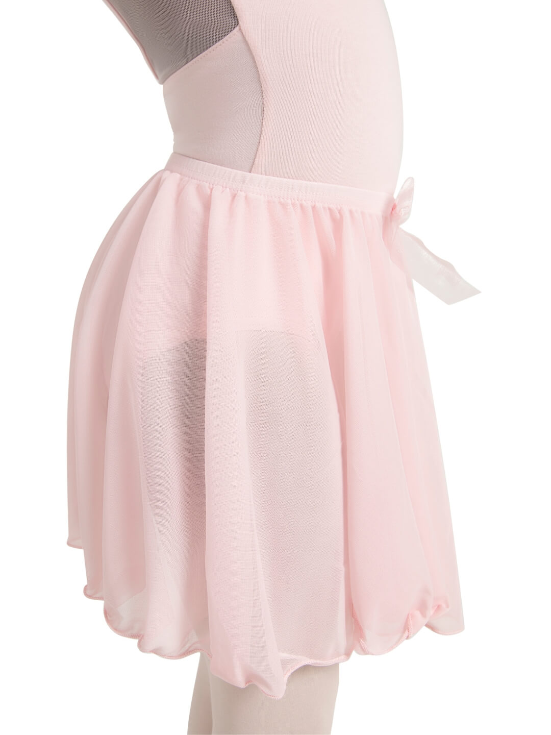 Children's Pull On Circular Skirt with Bow Trim - Capezio Essential