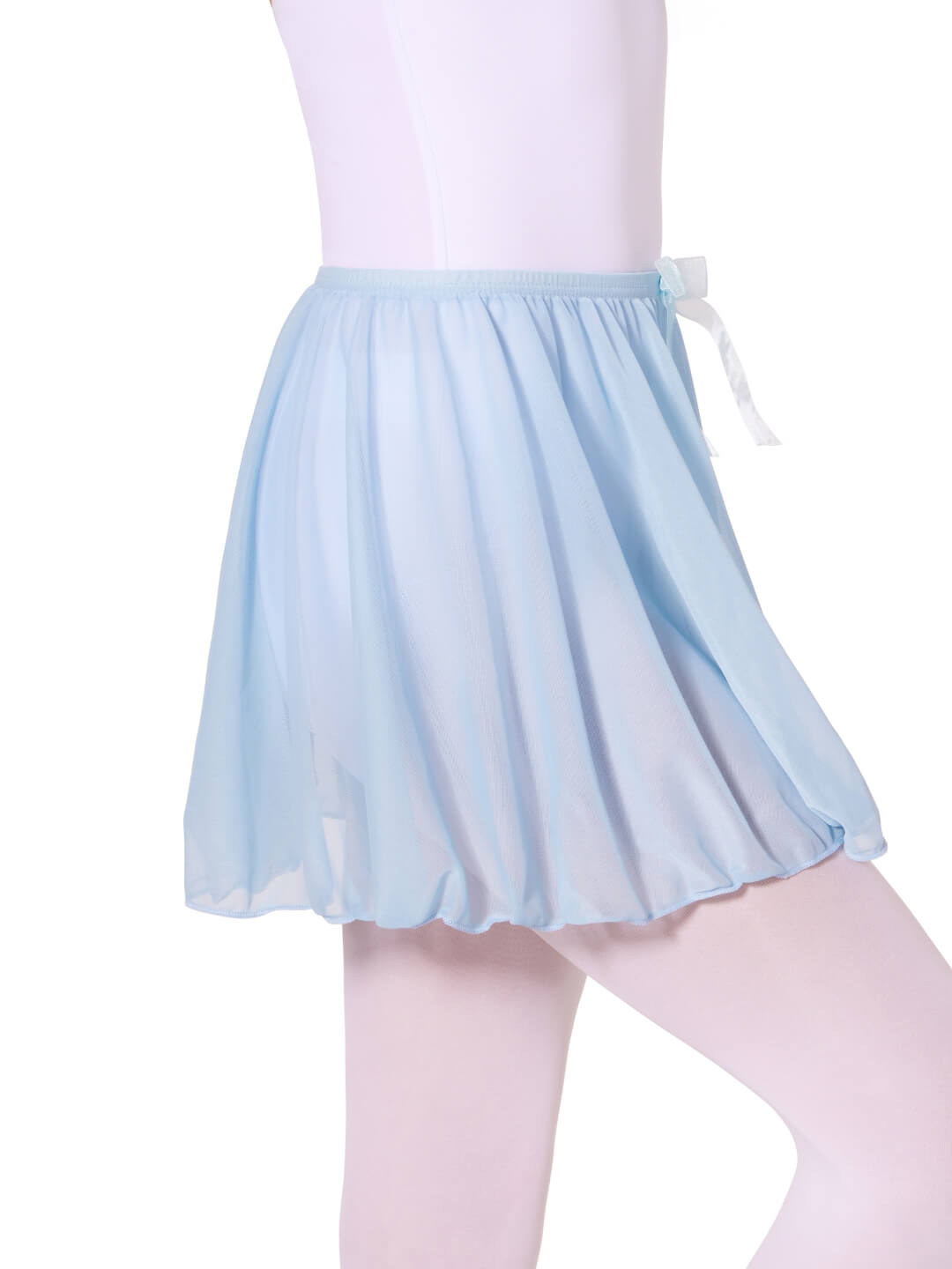 Children's Pull On Circular Skirt with Bow Trim - Capezio Essential