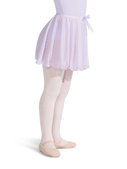 Children's Pull On Circular Skirt with Bow Trim - Capezio Essential