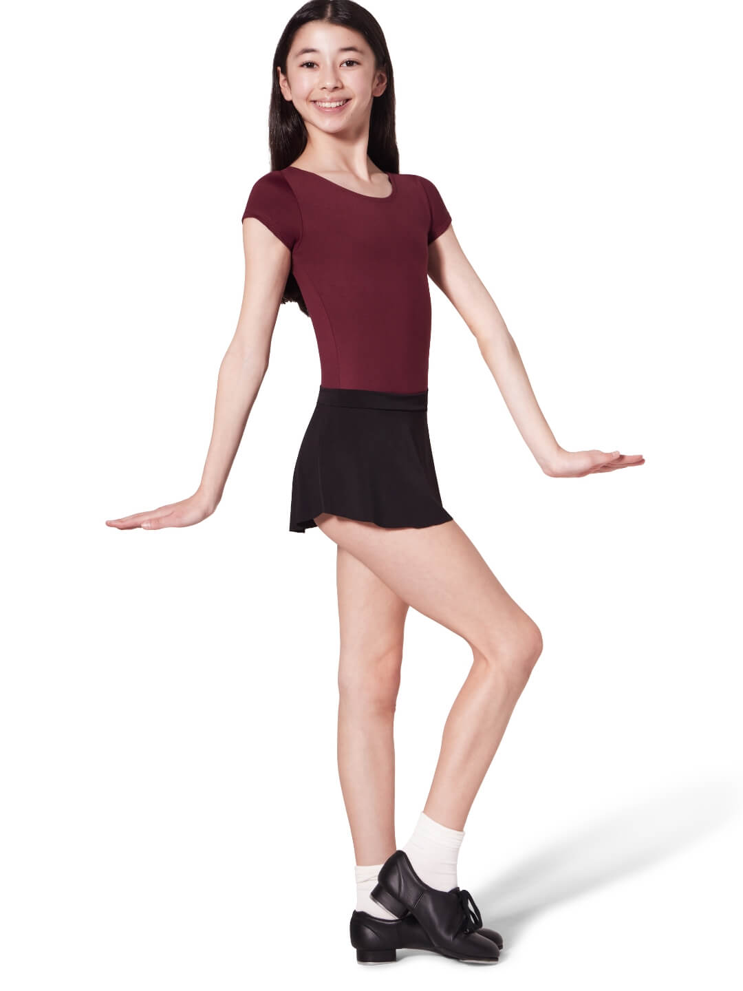 Capezio Curved Pull-On Skirt - Girls - Capezio Recommended