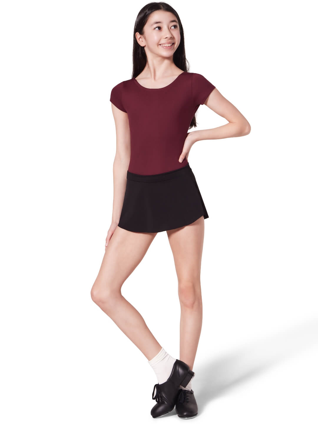 Capezio Curved Pull-On Skirt - Girls - Capezio Recommended