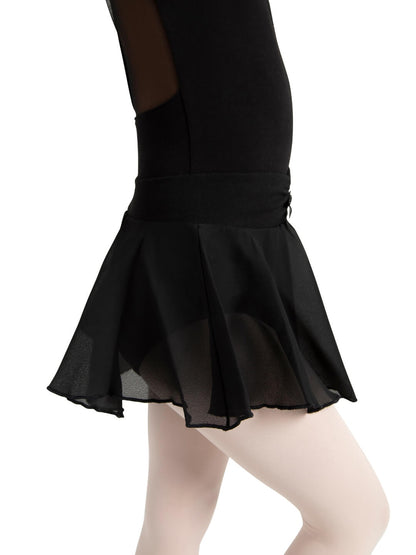 Children's Pull On Georgette Skirt with Bow - Capezio Exclusive