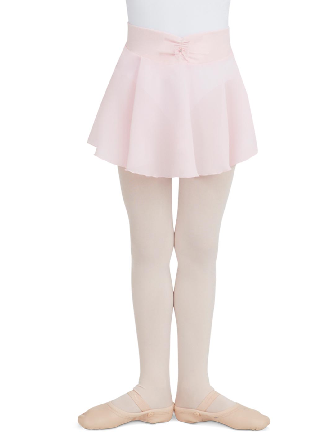 Children's Pull On Georgette Skirt with Bow - Capezio Exclusive