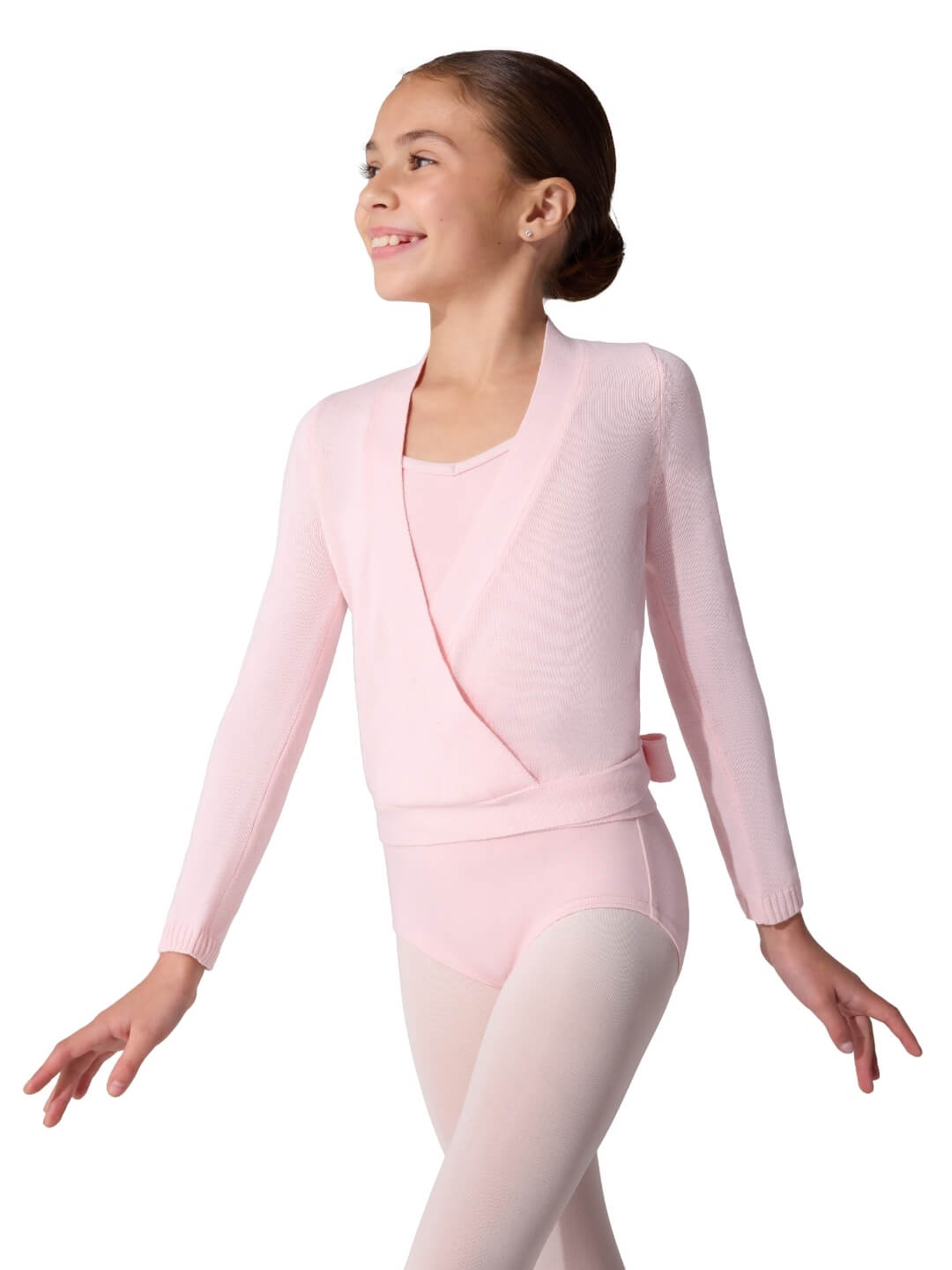 Capezio Wrap Sweater - Girls | Tops | Capezio - Capezio Signature