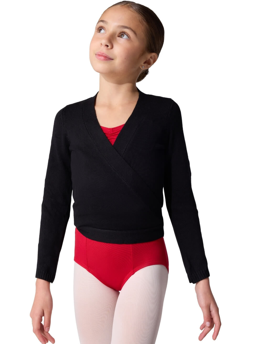 Capezio Wrap Sweater - Girls | Tops | Capezio - Capezio Signature