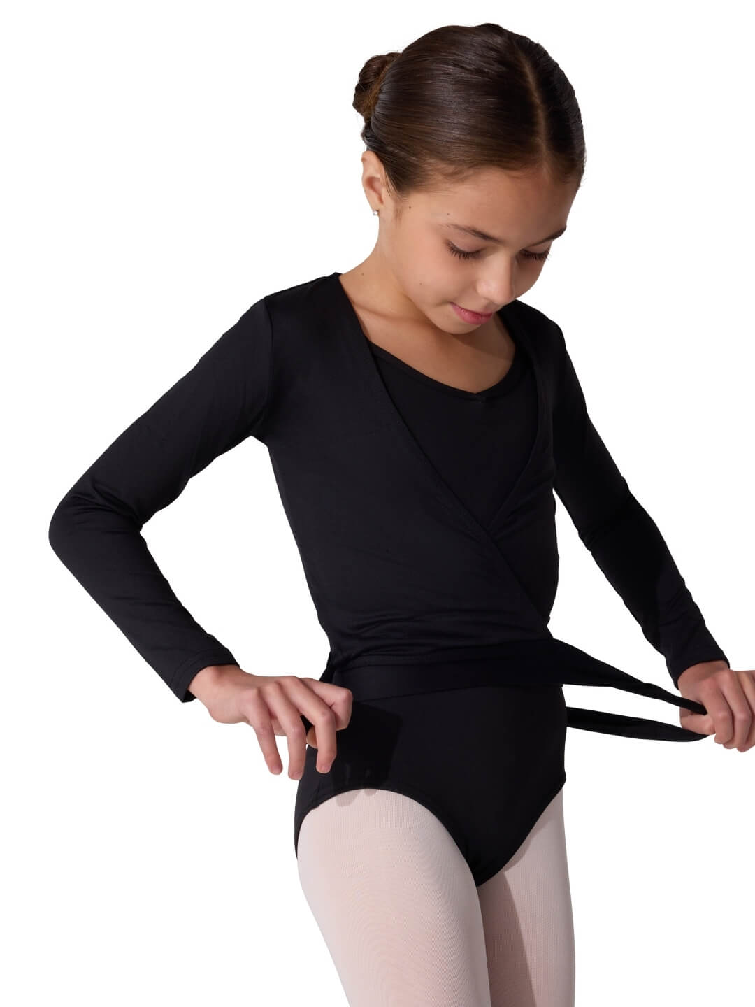 Capezio Studio Collection Wrap Top - Child - Capezio Recommended