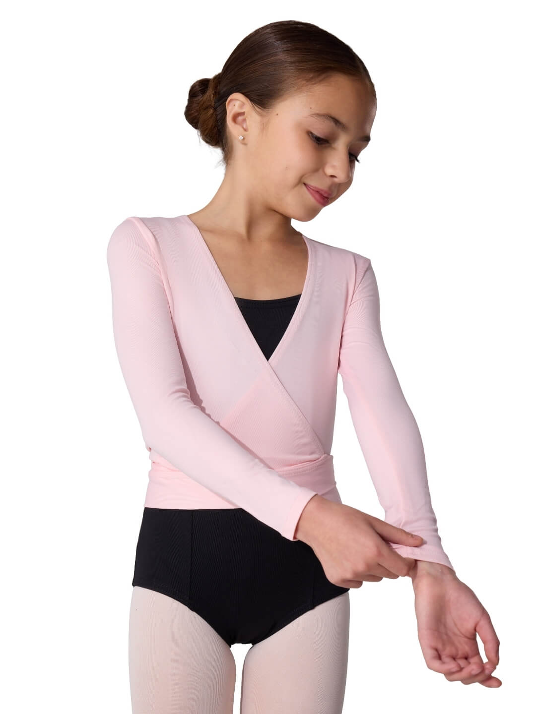 Capezio Studio Collection Wrap Top - Child - Capezio Recommended