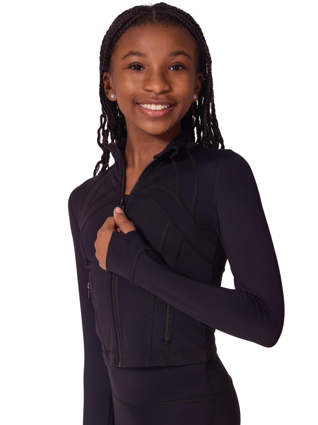 Capezio Soft Elegance Athletic Dance Jacket - Tween - Capezio Essential
