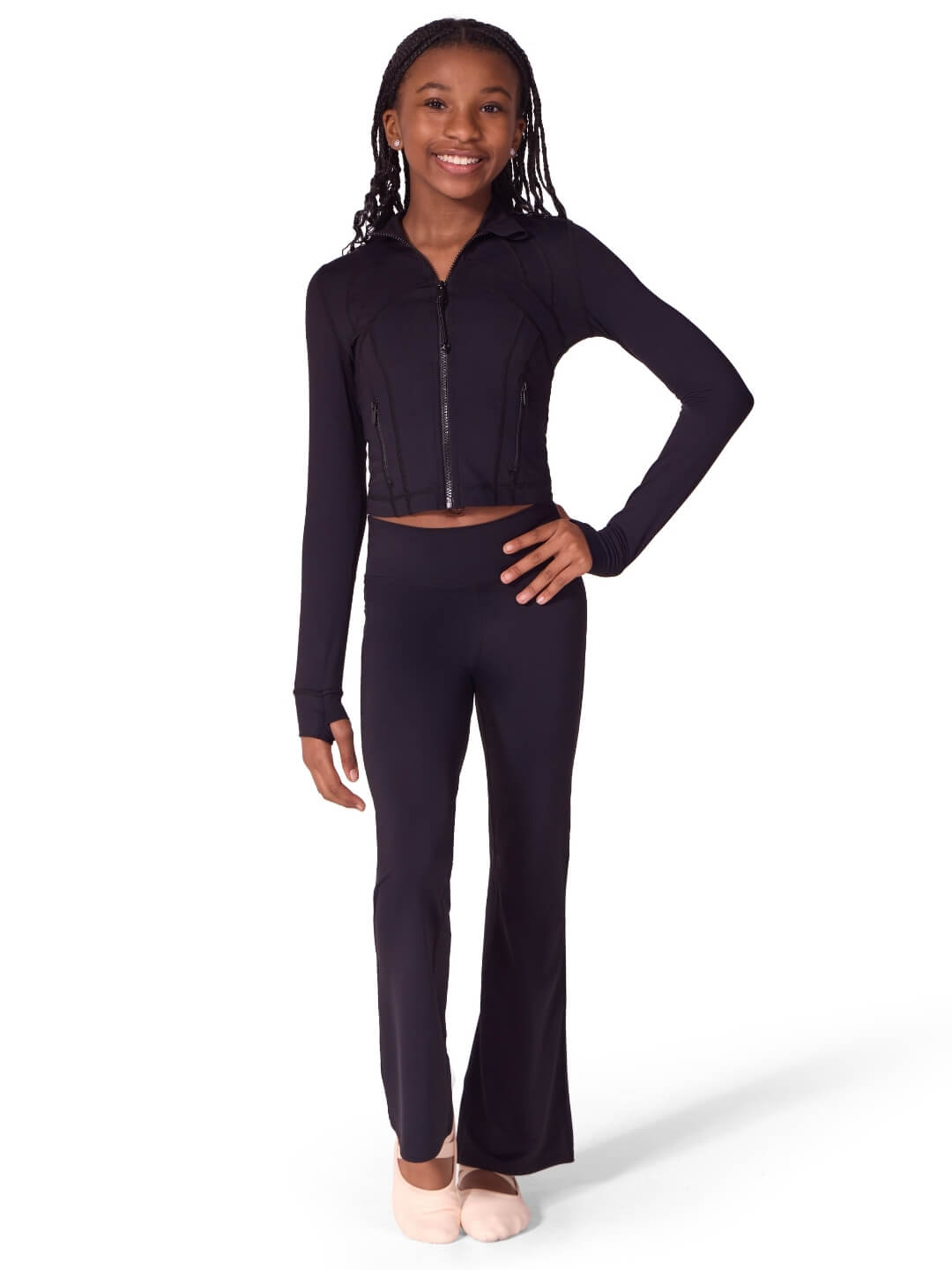 Capezio Soft Elegance Athletic Dance Jacket - Tween - Capezio Essential