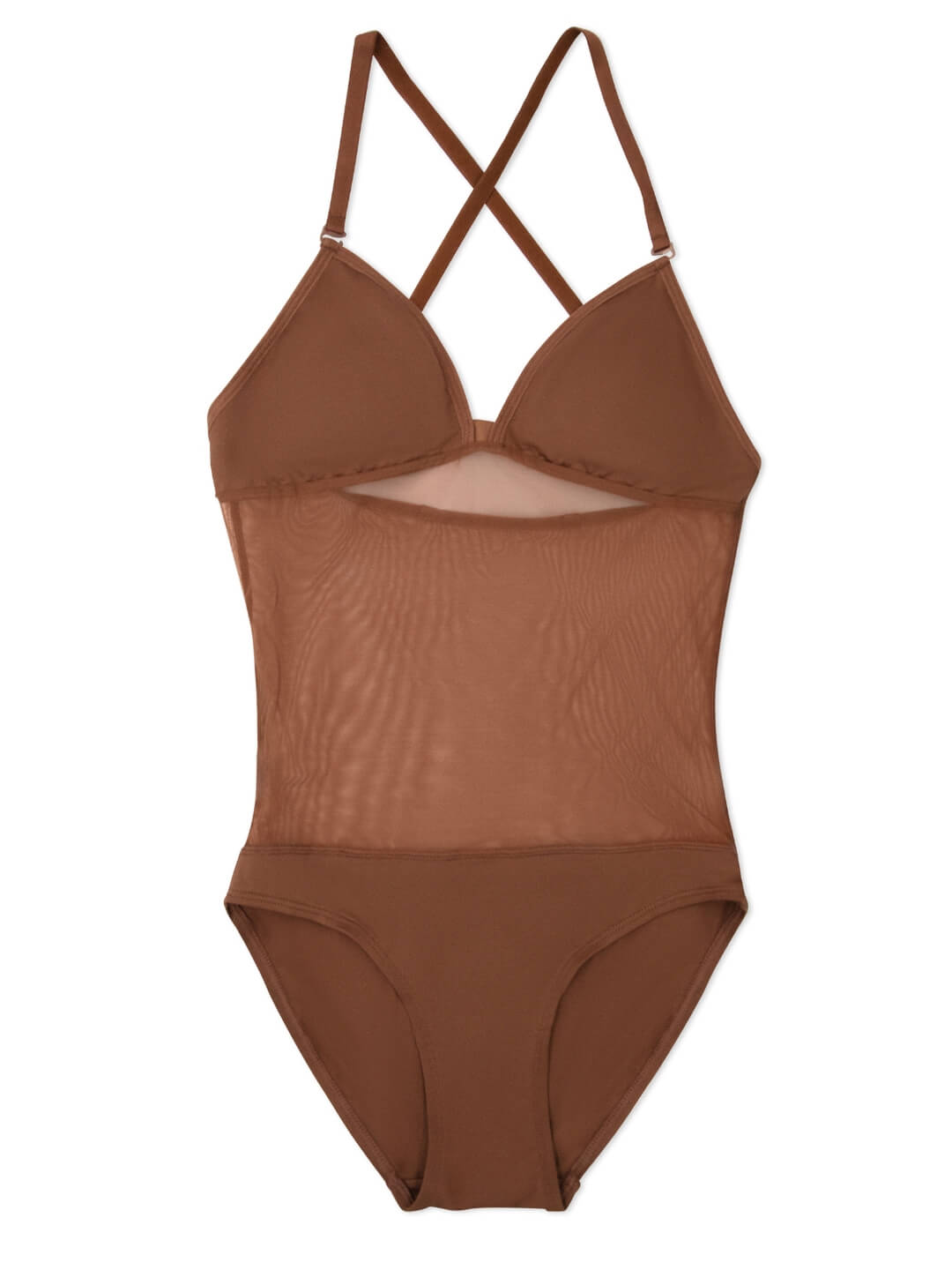 Capezio Plunge Neck Mesh Midriff Leotard - Girls - Capezio Classic