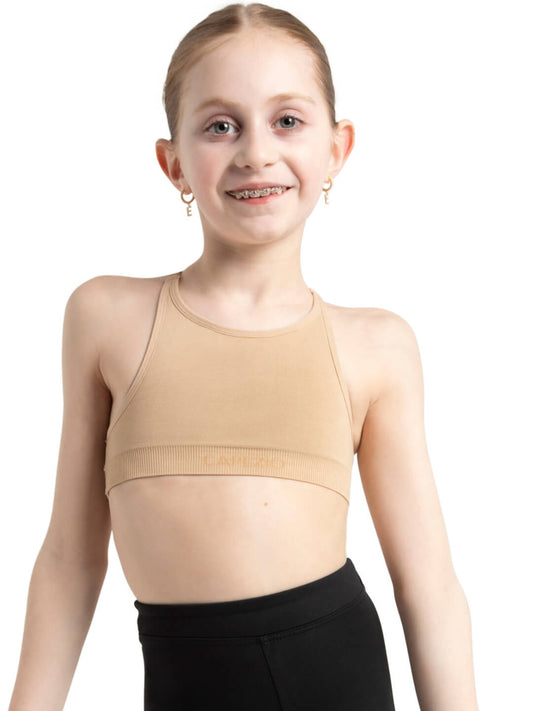 Capezio Seamless Convertible Longline Bra - Girls - Capezio Essential