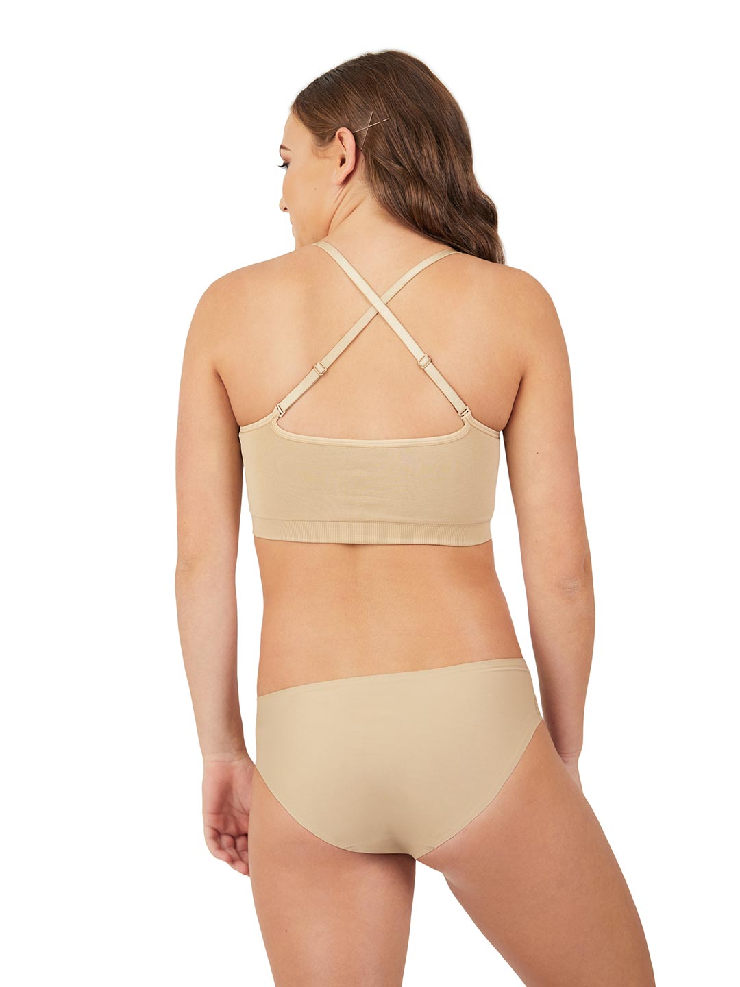 Capezio Seamless Convertible Longline Bra - Girls - Capezio Essential