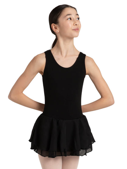 Children's Flowy Double Layer Skirt Tank Dress - Capezio Everyday