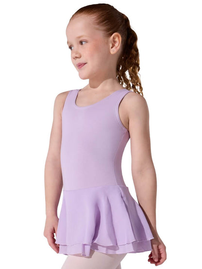 Children's Flowy Double Layer Skirt Tank Dress - Capezio Everyday