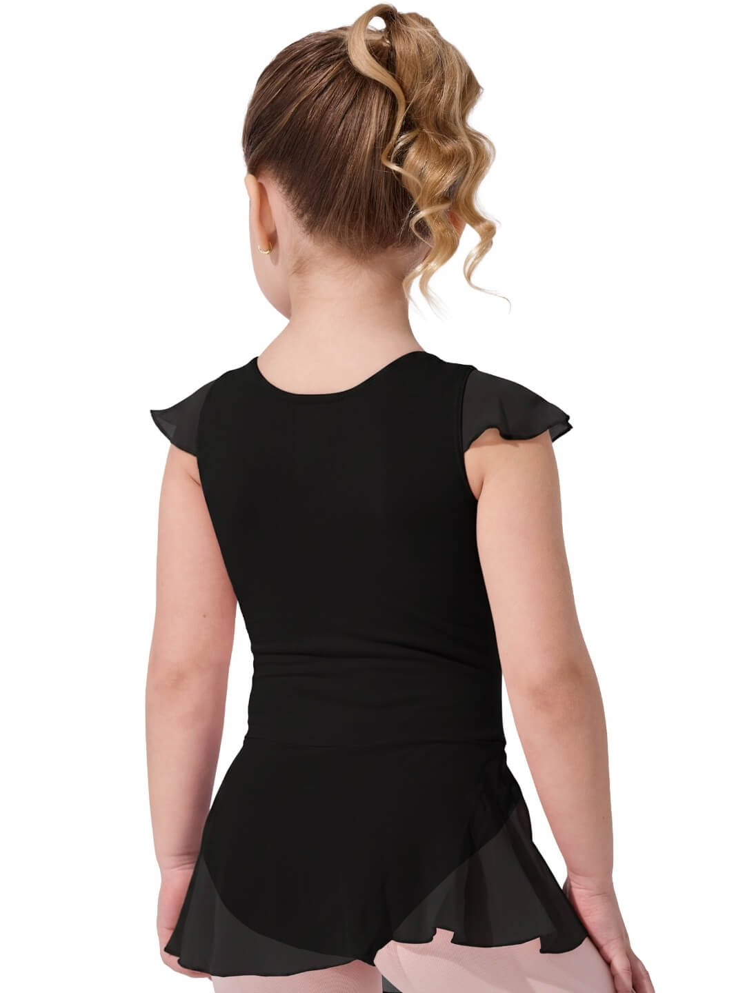 Children's Lined Flutter Sleeve Dress - Capezio Trending