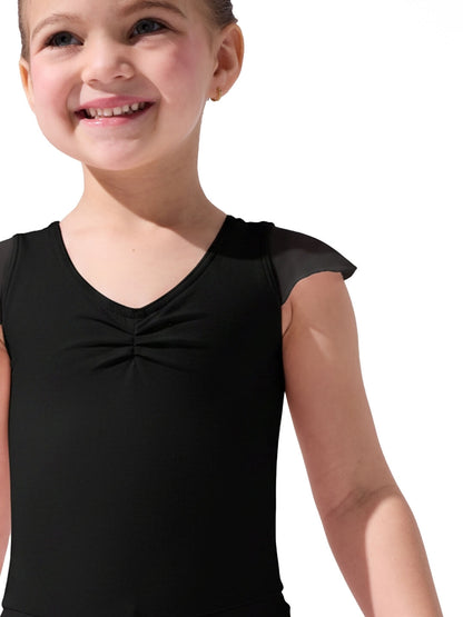 Children's Lined Flutter Sleeve Dress - Capezio Trending
