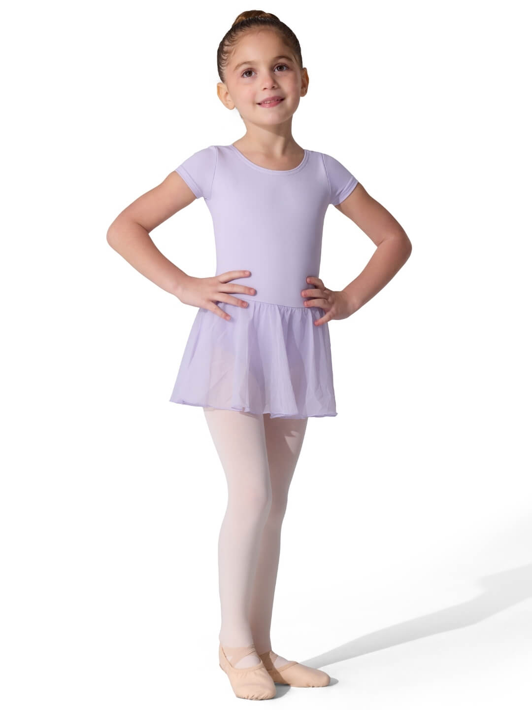 Capezio Studio Collection Short Sleeve Dress - Child - Capezio Recommended
