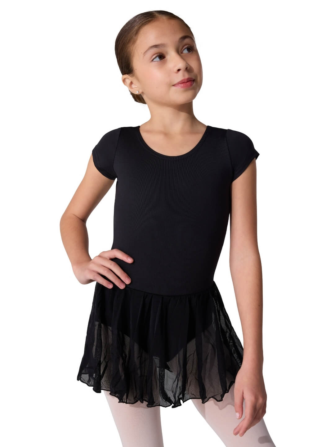 Capezio Studio Collection Short Sleeve Dress - Child - Capezio Recommended