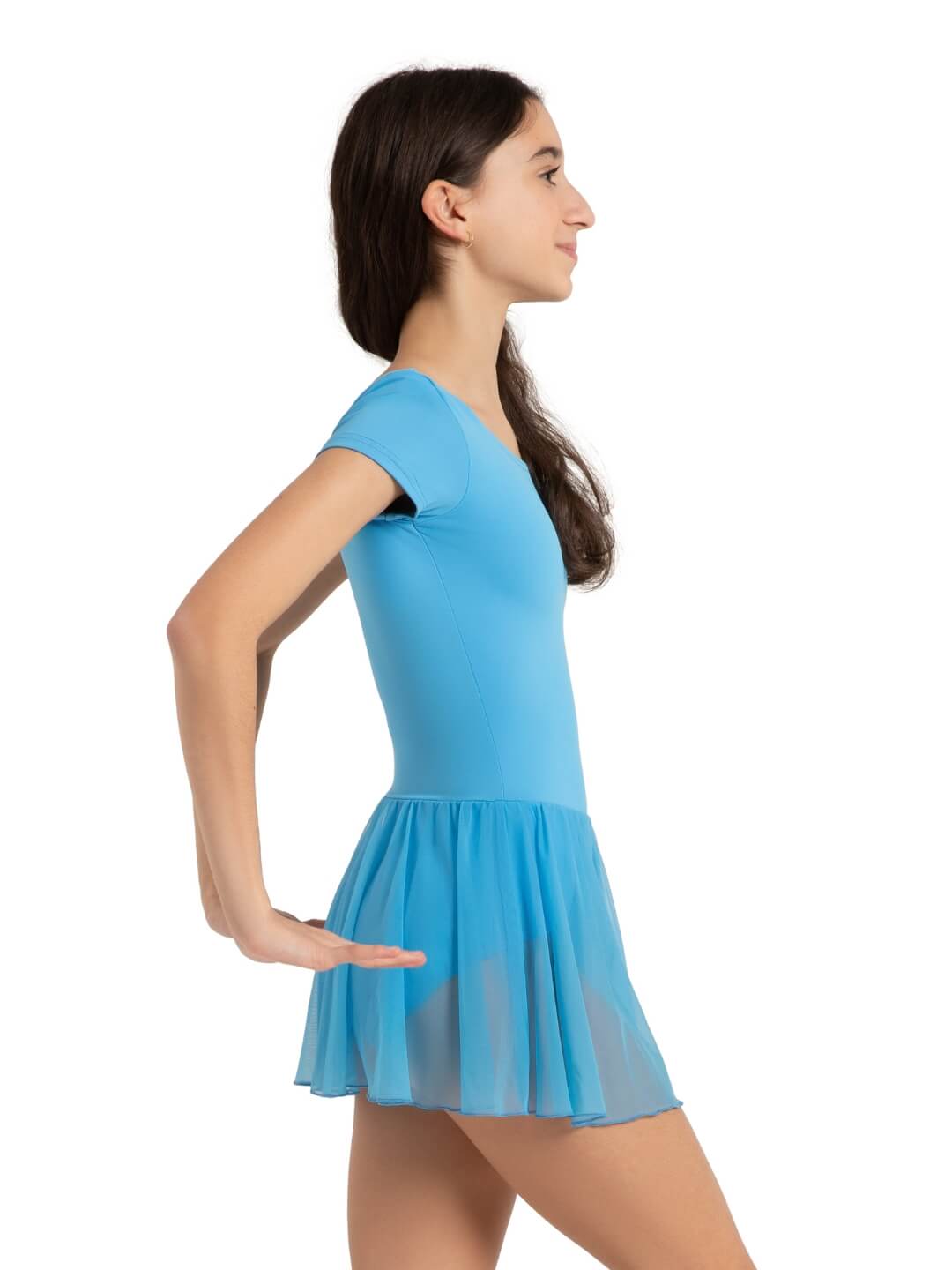 Capezio Studio Collection Short Sleeve Dress - Child - Capezio Recommended