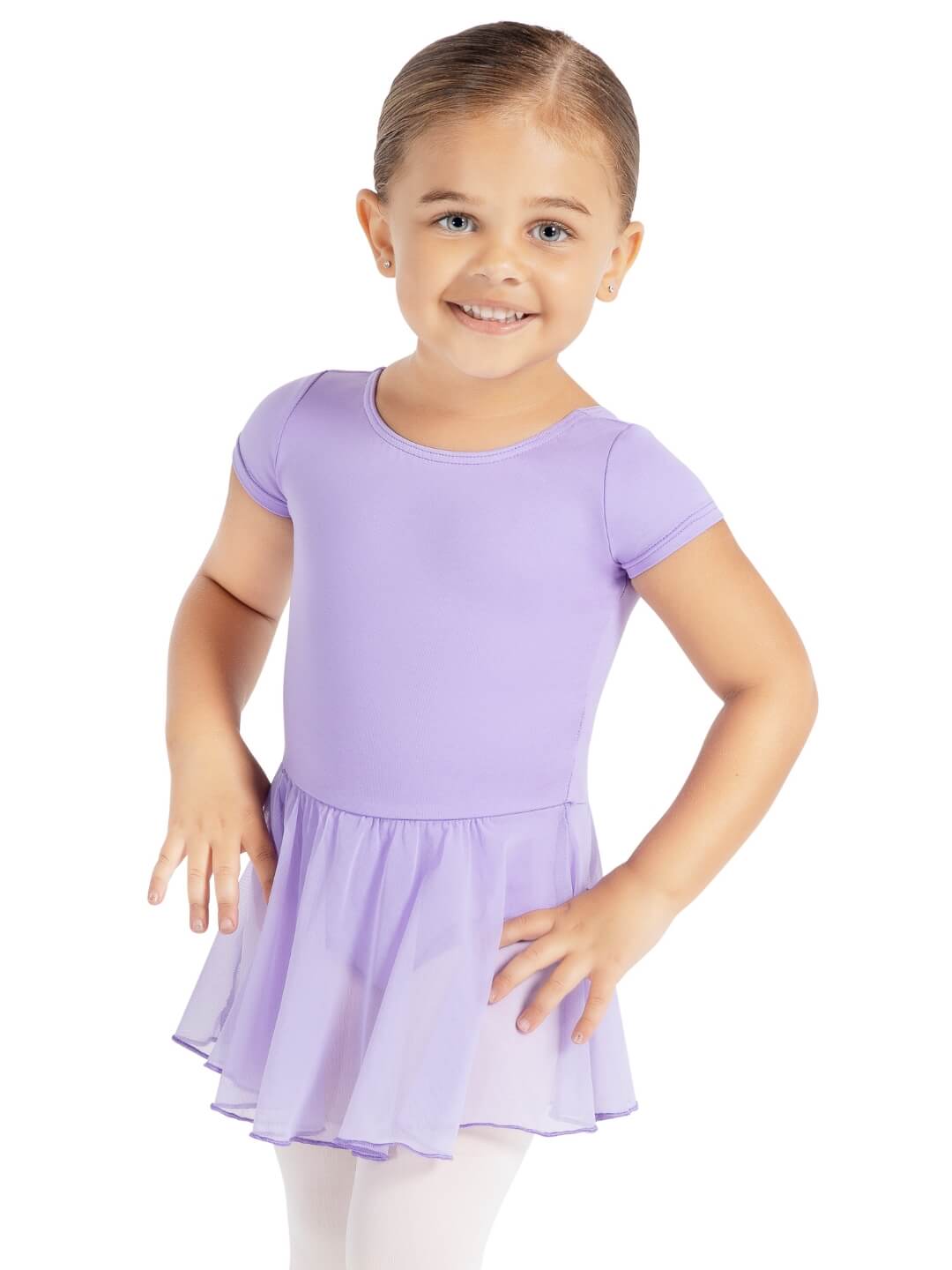 Capezio Studio Collection Short Sleeve Dress - Child - Capezio Recommended