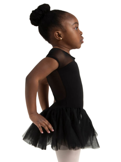 Children's Keyhole Back Tutu Dress with Mesh - Capezio Exclusive