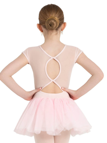 Children's Keyhole Back Tutu Dress with Mesh - Capezio Exclusive