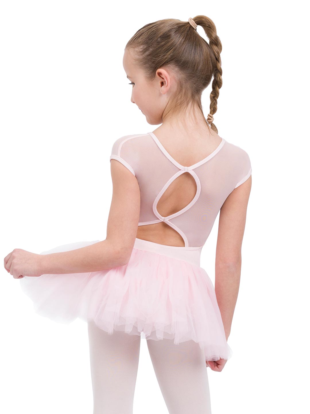 Children's Keyhole Back Tutu Dress with Mesh - Capezio Exclusive