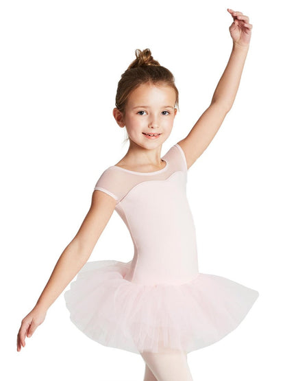 Children's Keyhole Back Tutu Dress with Mesh - Capezio Exclusive