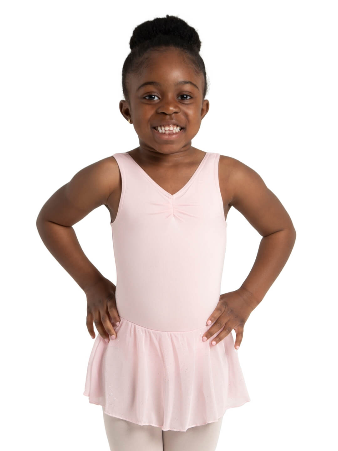 Children's Pinch Front Tank Dress - Capezio Signature
