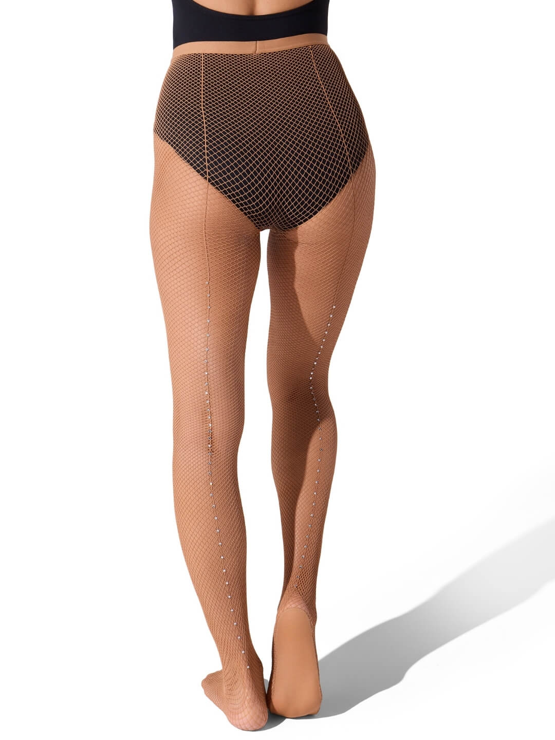 Capezio Professional Rhinestone Fishnet Tight - Child - Capezio Exclusive