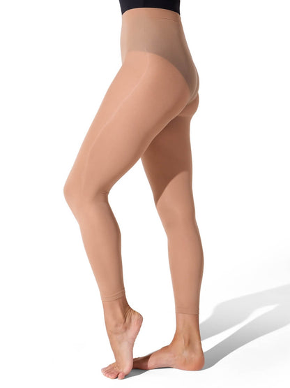 Children's Footless Tight with Self Knit Waistband - Capezio Everyday