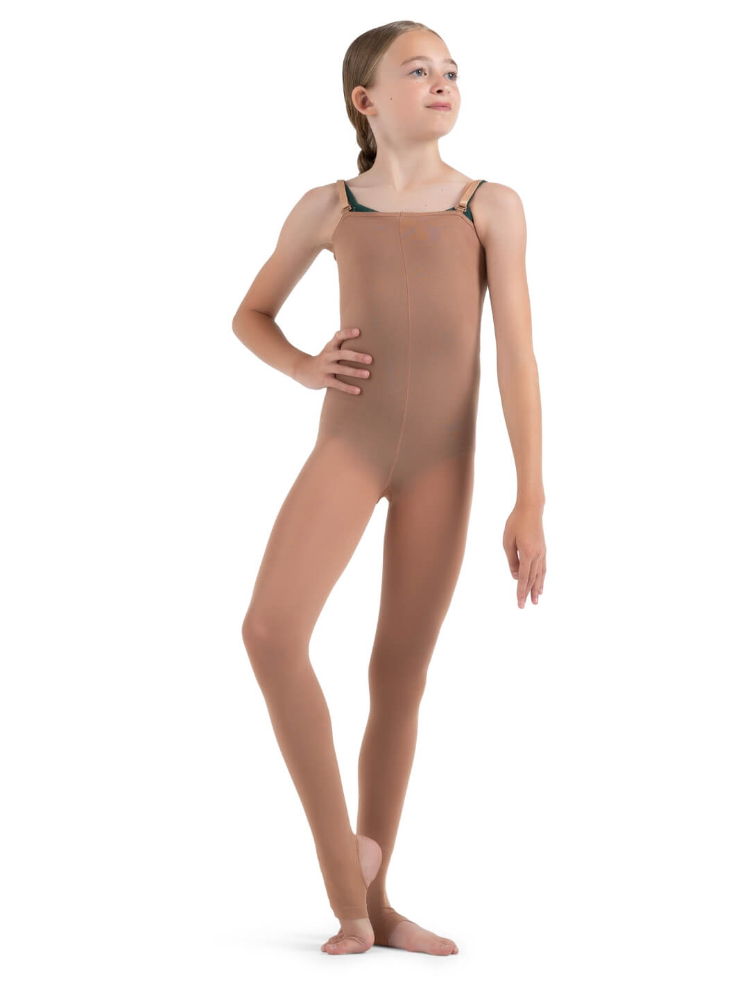 Capezio Ultra Soft™ Stirrup Body Tight - Girls - Capezio Recommended