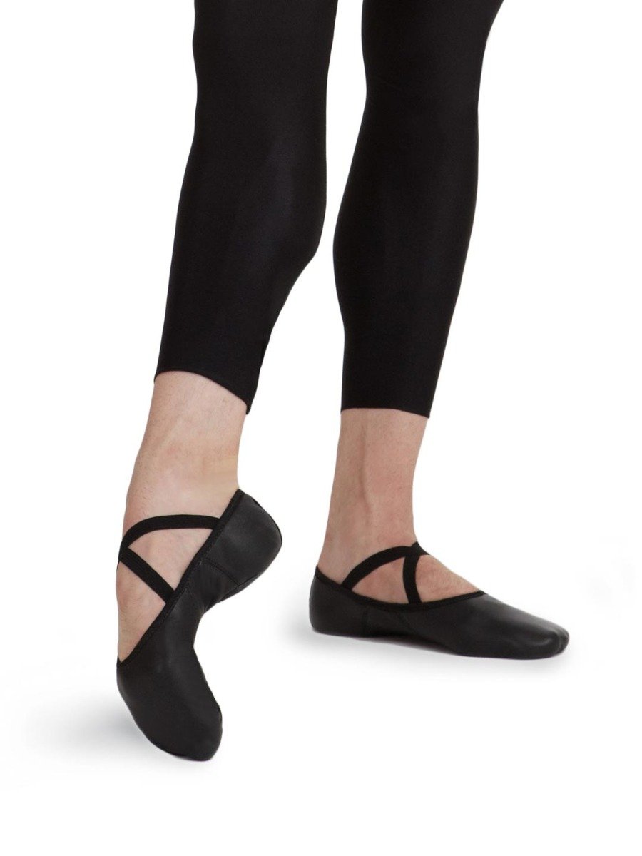 Sculpted Leather Romeo Ballet Shoe for Men - Capezio Classic