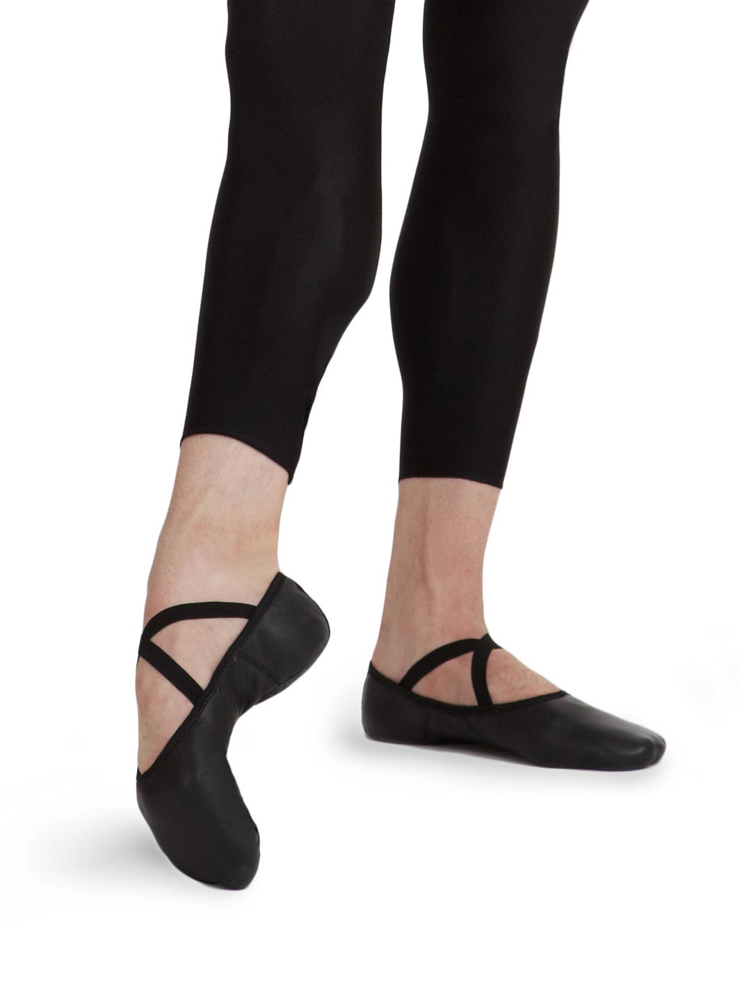 Sculpted Leather Romeo Ballet Shoe for Men - Capezio Classic