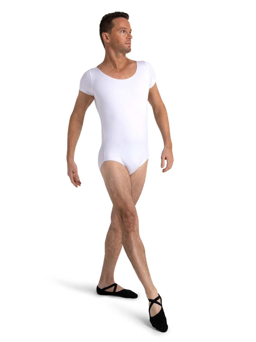 Capezio Studio Collection Short Sleeve Leotard - Mens - Capezio Exclusive