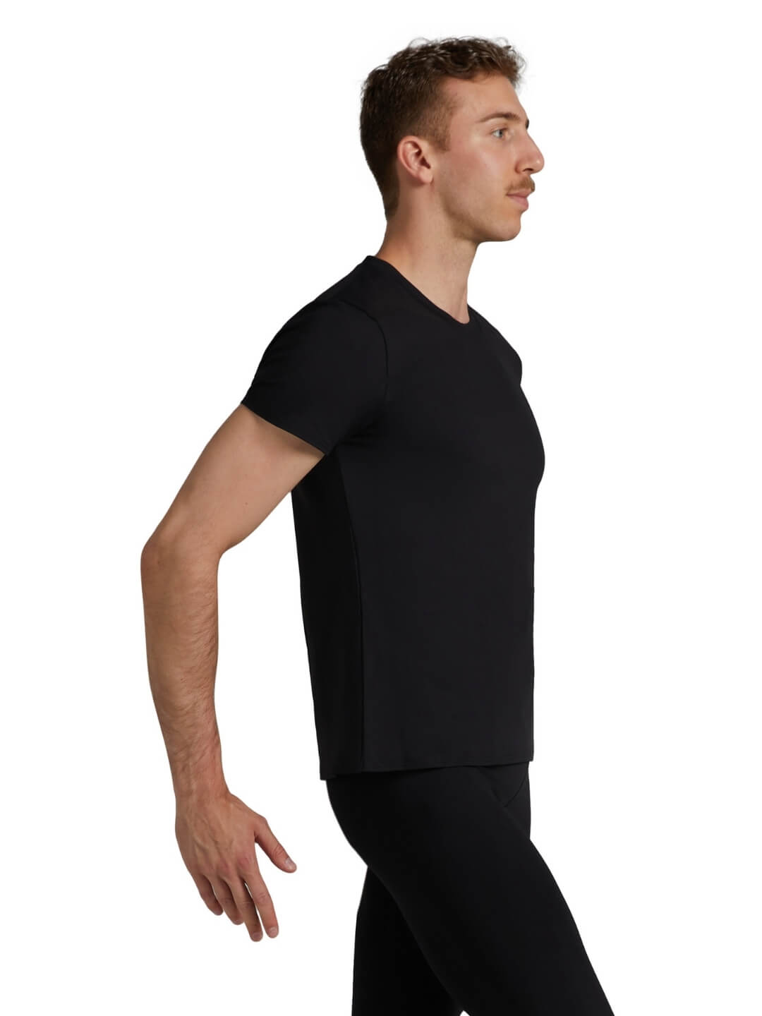 Capezio Studio Collection Crew Neck Tee - Mens - Capezio Best Seller