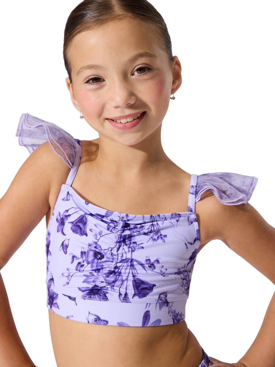 Capezio Fairy Toile Fairy Flutter Top - Child - Capezio Essential