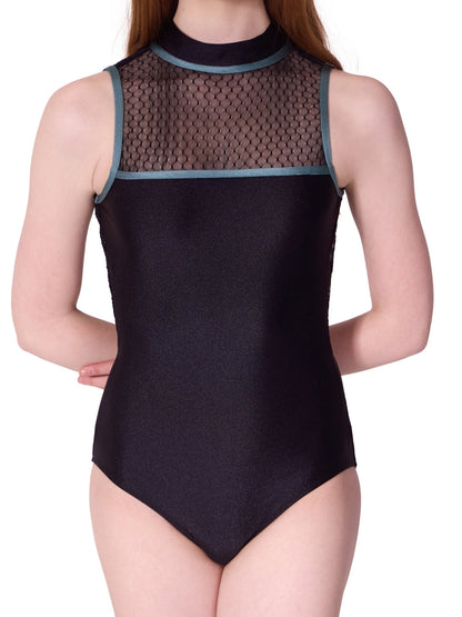 Capezio Enchanted Contrast Beloved Mock Neck Leotard - Capezio Trending